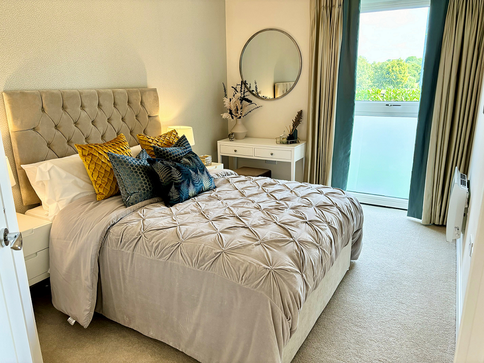 Show home bedroom