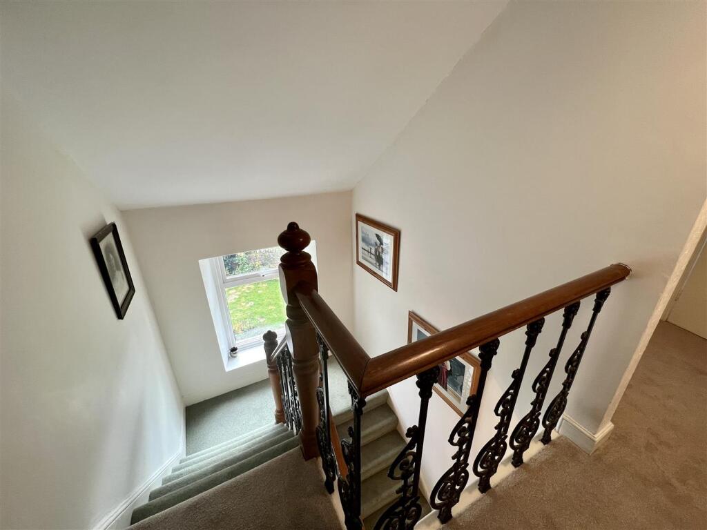 SECOND FLOOR STAIRS AND LANDING