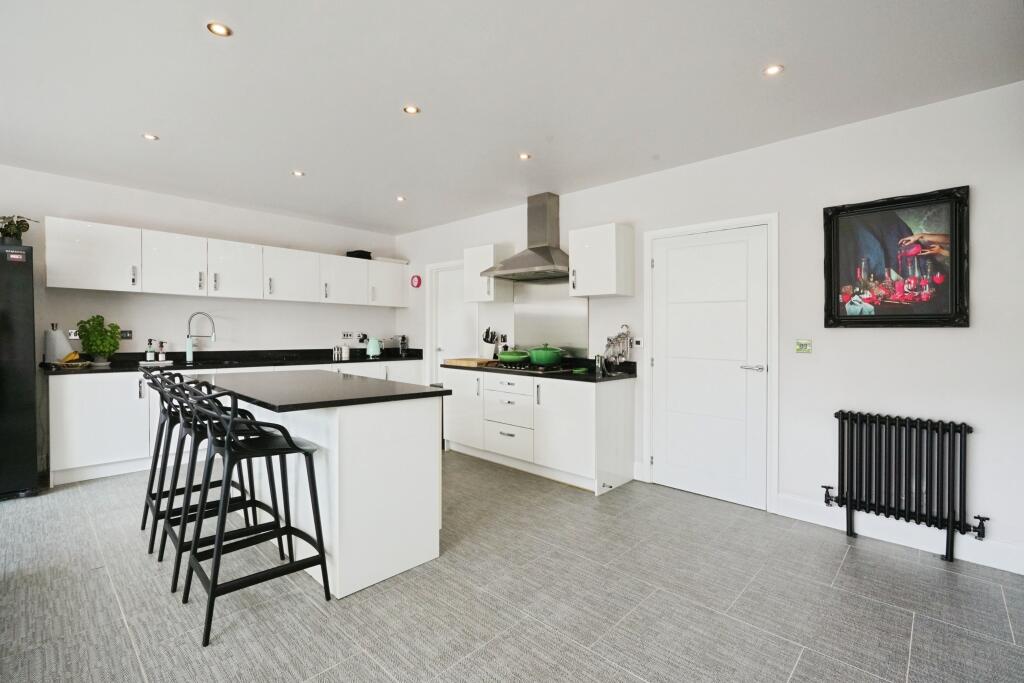 Open Plan Kitchen Dining Area