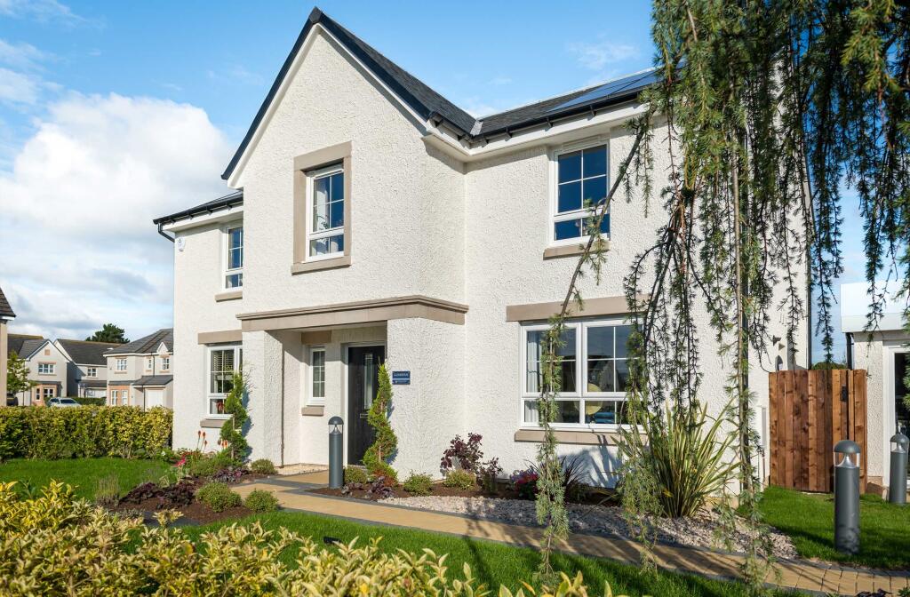 external view of 4 bedroom show home