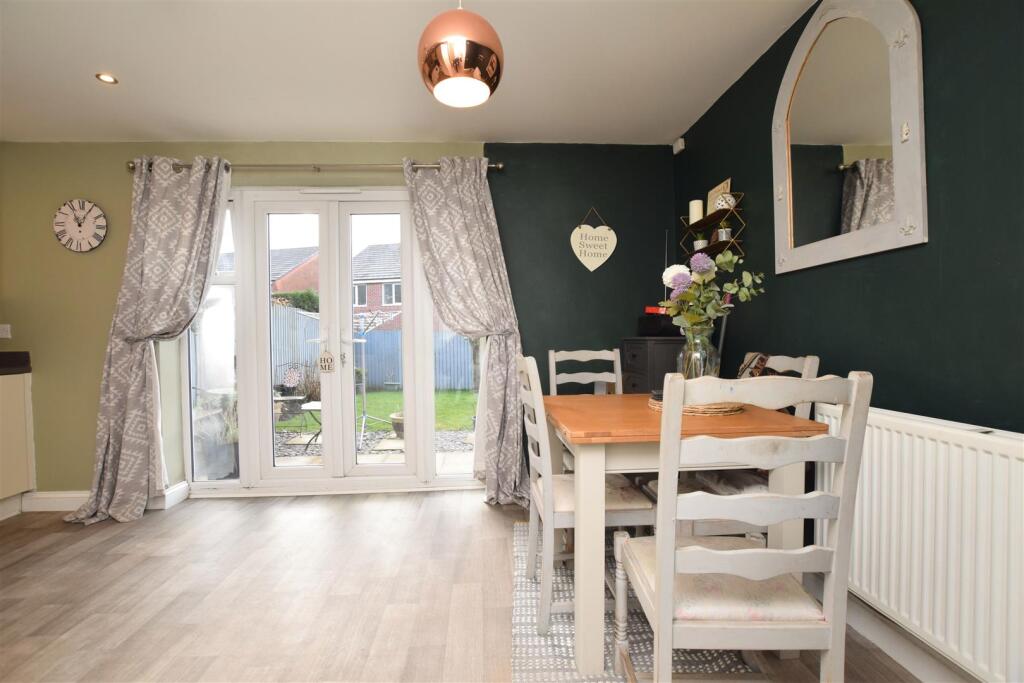 DINING AREA OF KITCHEN