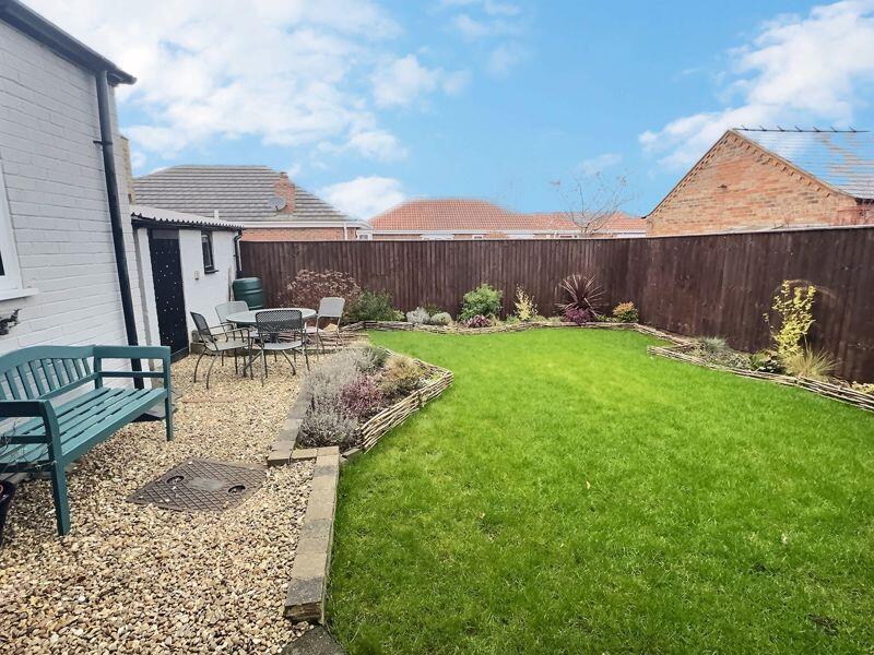 Rear garden