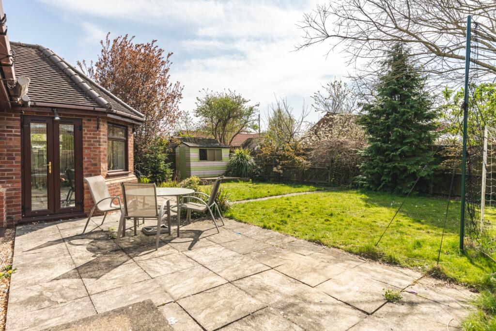 Rear garden