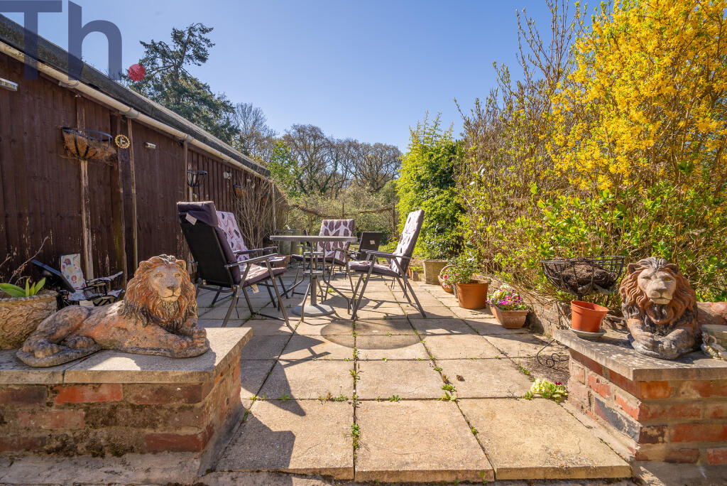 Rear Patio Area
