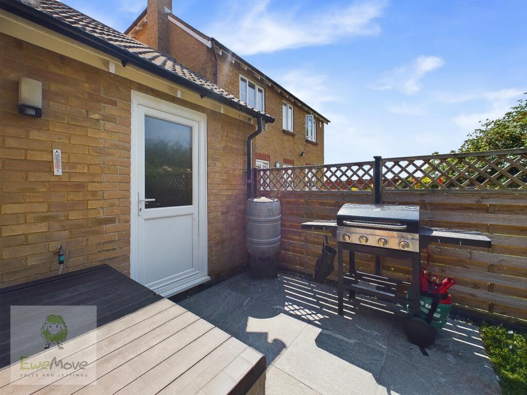Patio And Door To Garage