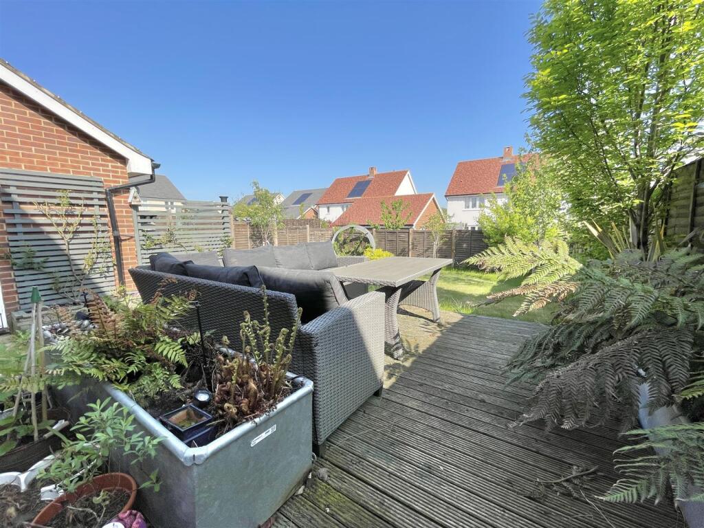 Rear garden