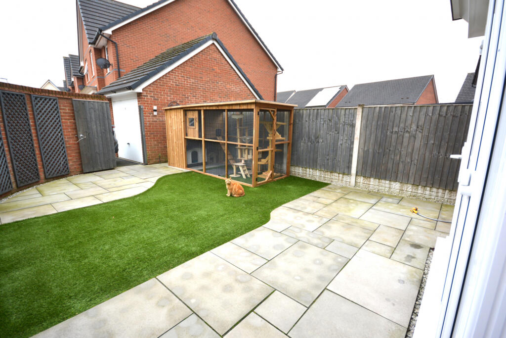 Rear garden
