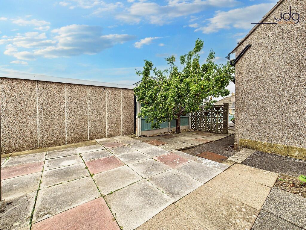 Wrap around Garden with Pear Tree