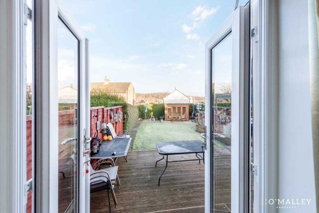 view to rear garden
