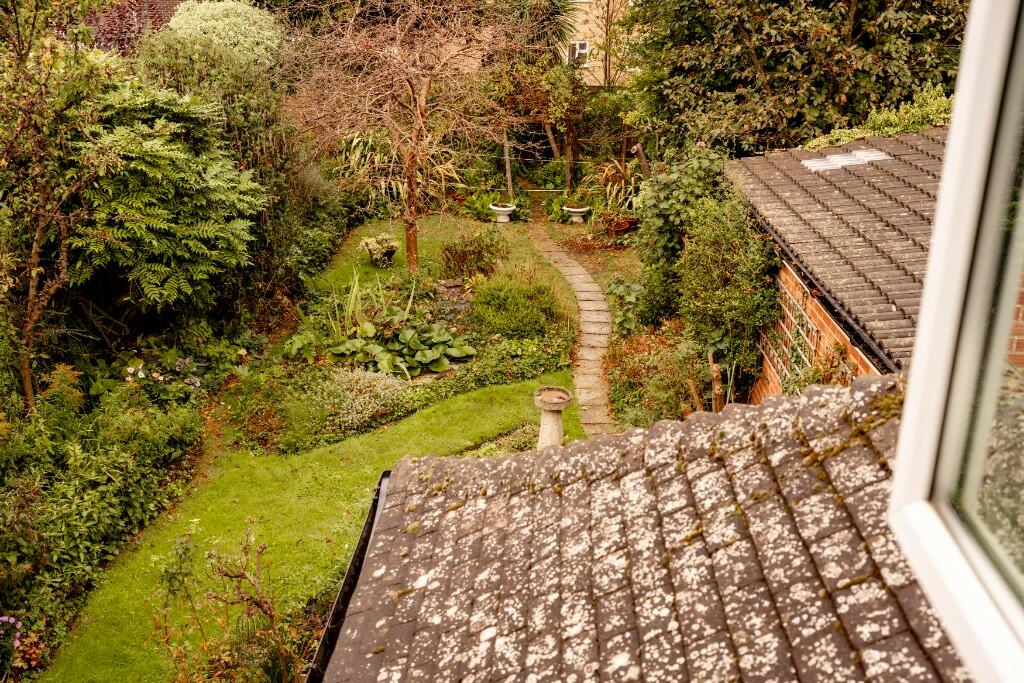 View over garden