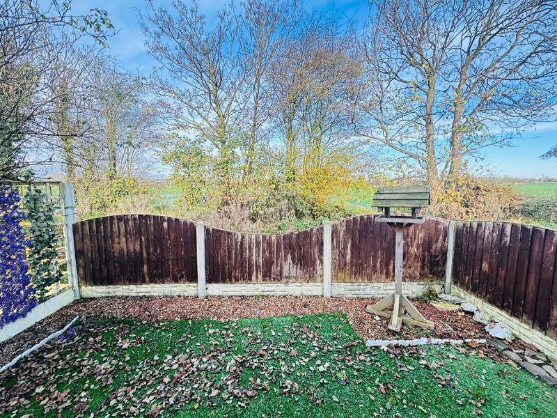 Rear of Property