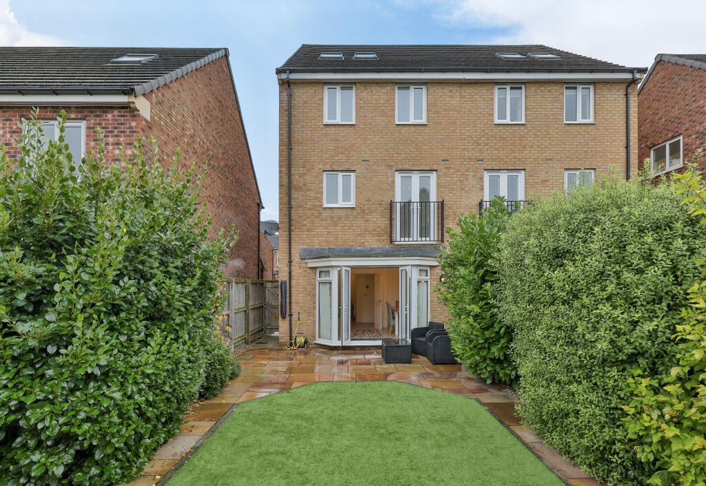 Rear garden