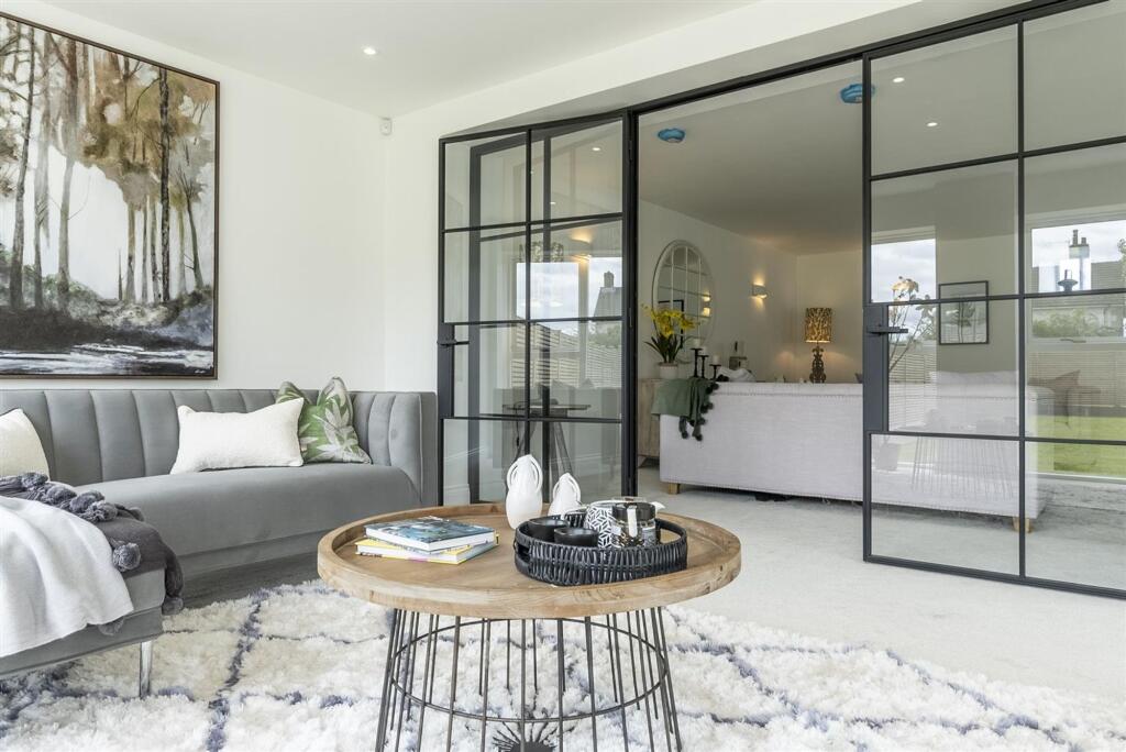 Glass Crittall doors