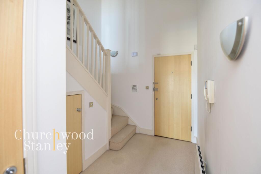 Entrance (stairs up)