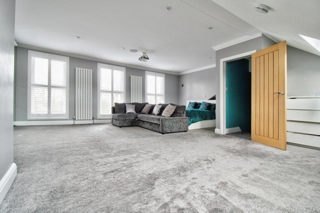 Master bedroom suite