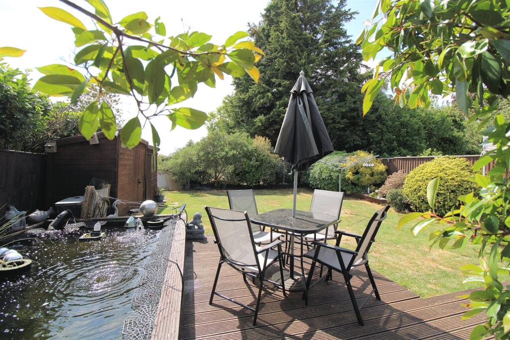 Rear garden