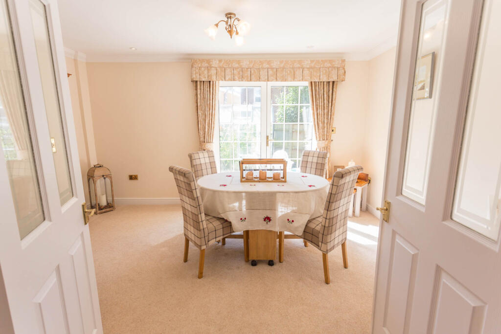 Double Doors to Dining Room