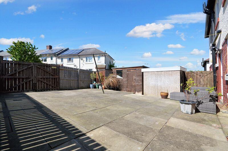Rear garden