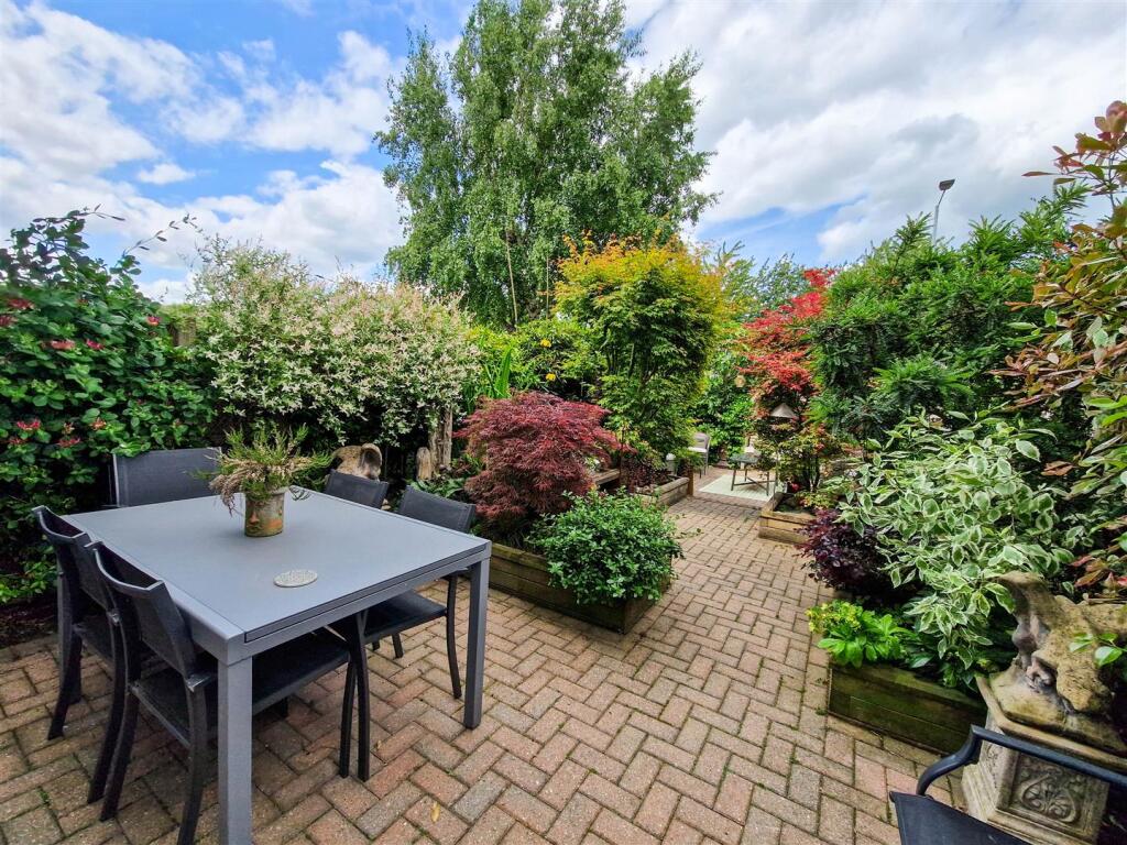 Mature garden