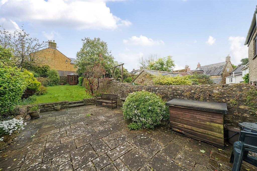 Rear terrace