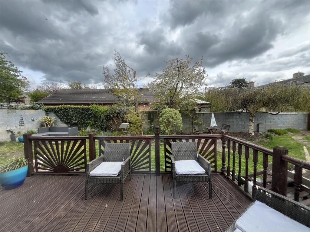 Decked Seating Area