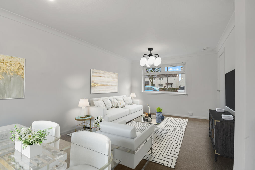 Lounge Dining Rm - Virtually Staged