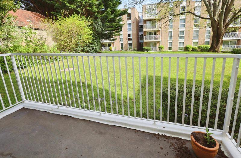 Balcony overlooking Communal Gardens