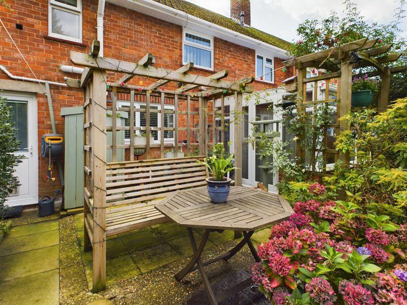 Rear Elevation &amp; Patio