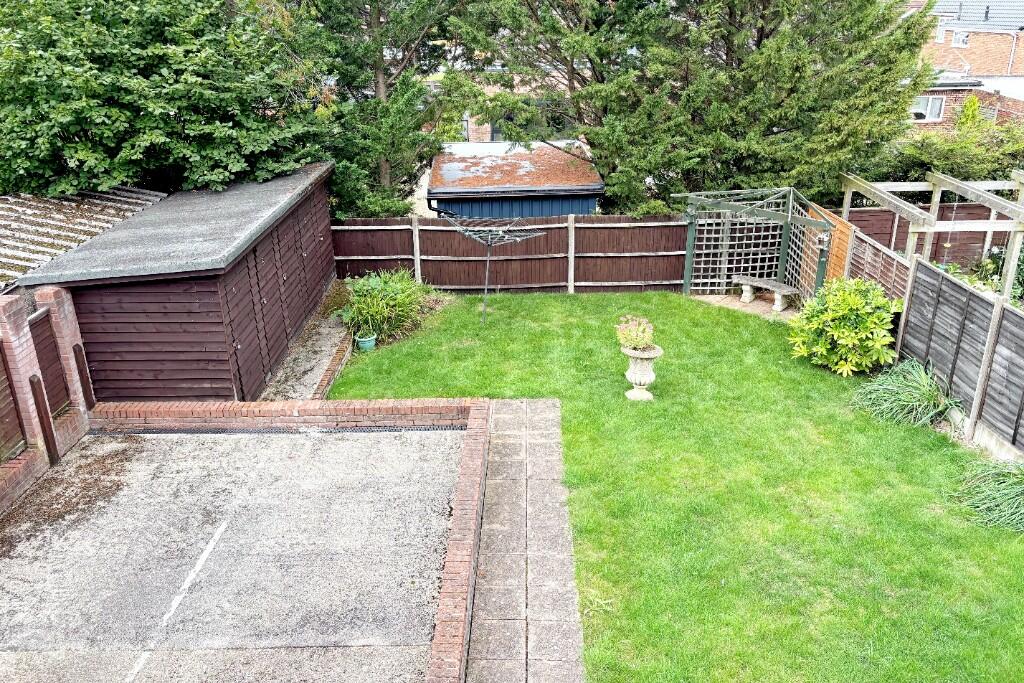 Rear View of Garden
