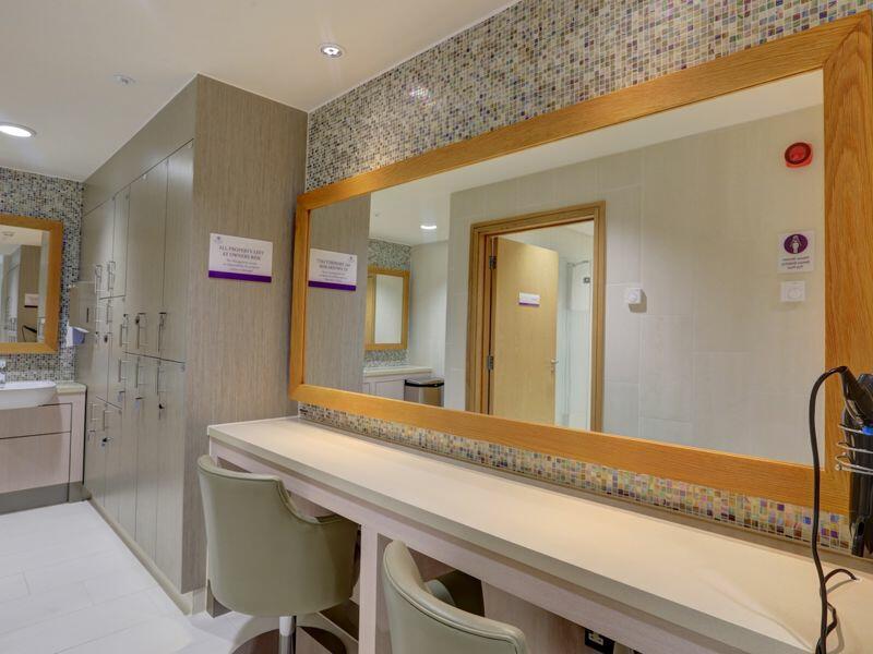 Changing area