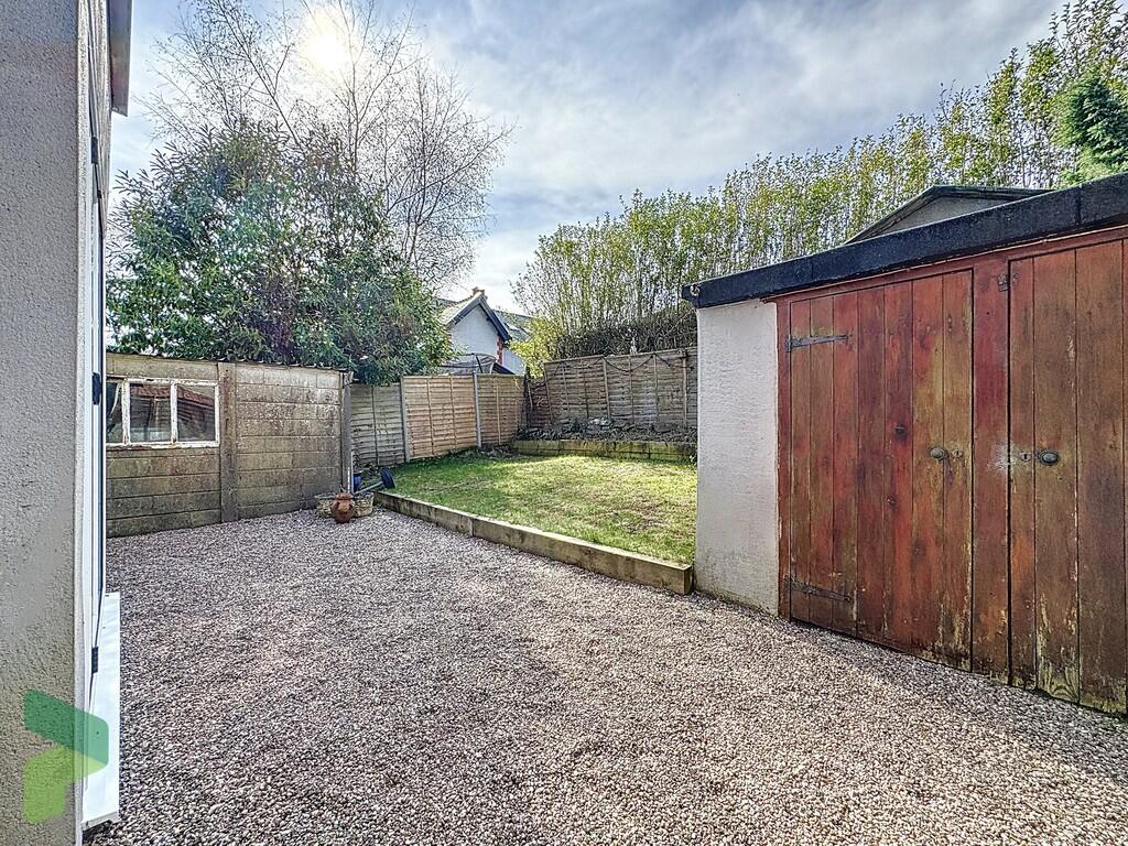 Rear garden