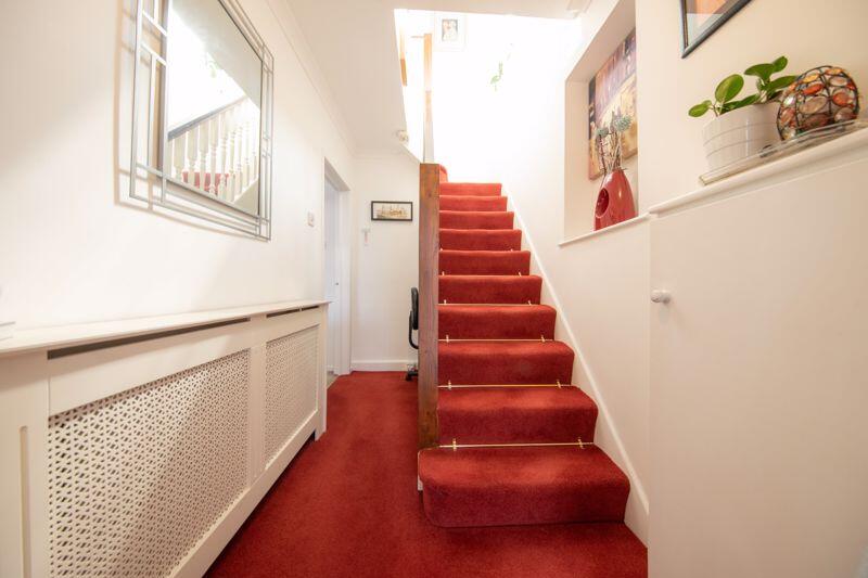 Hallway and stairs
