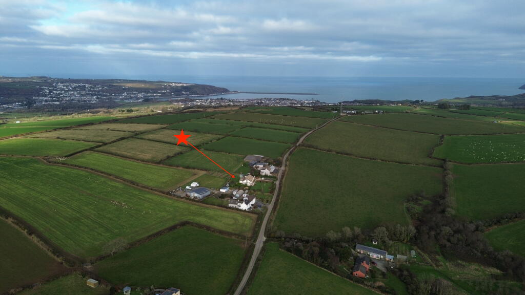 Drone View Pin (Goodwick in back ground)