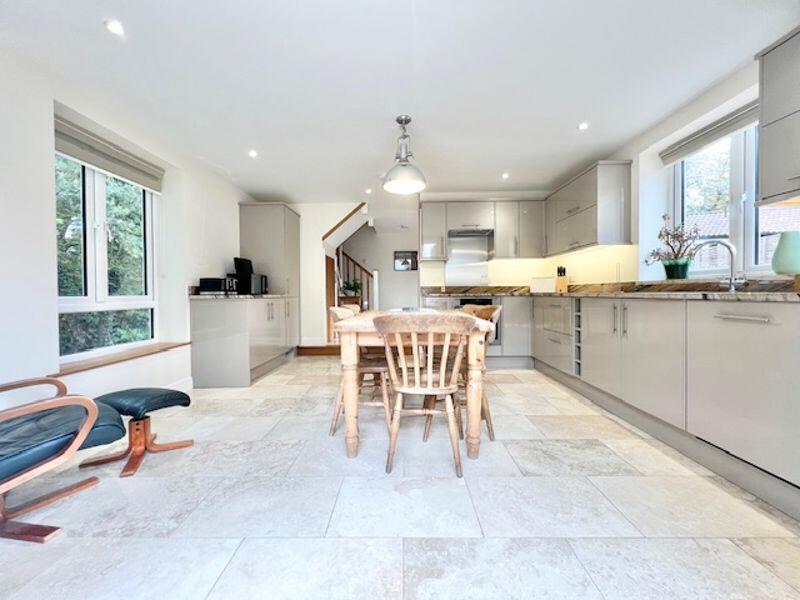 View in from patio doors