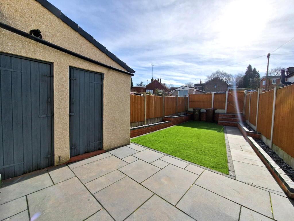 Rear garden