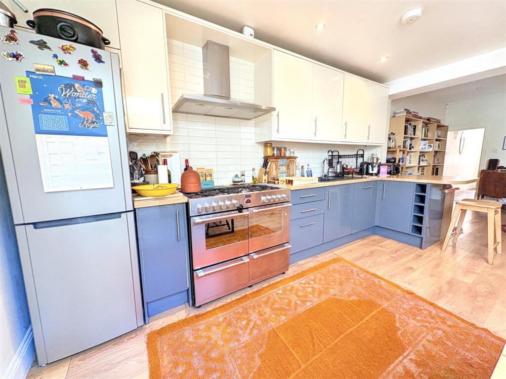 Open Plan Living and Extended Kitchen