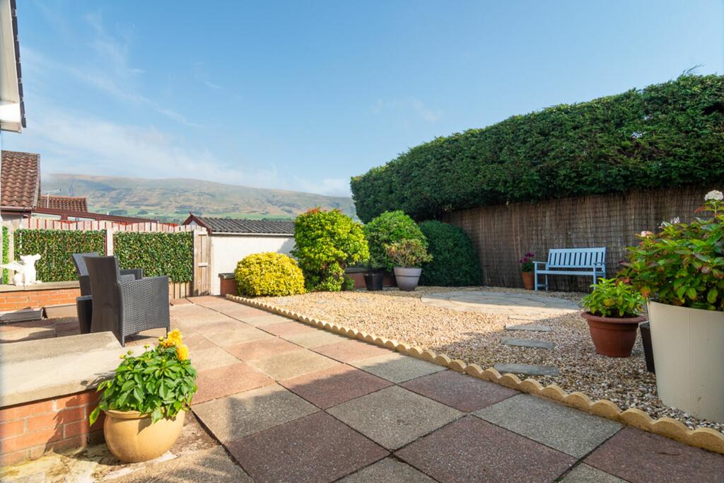 Rear garden