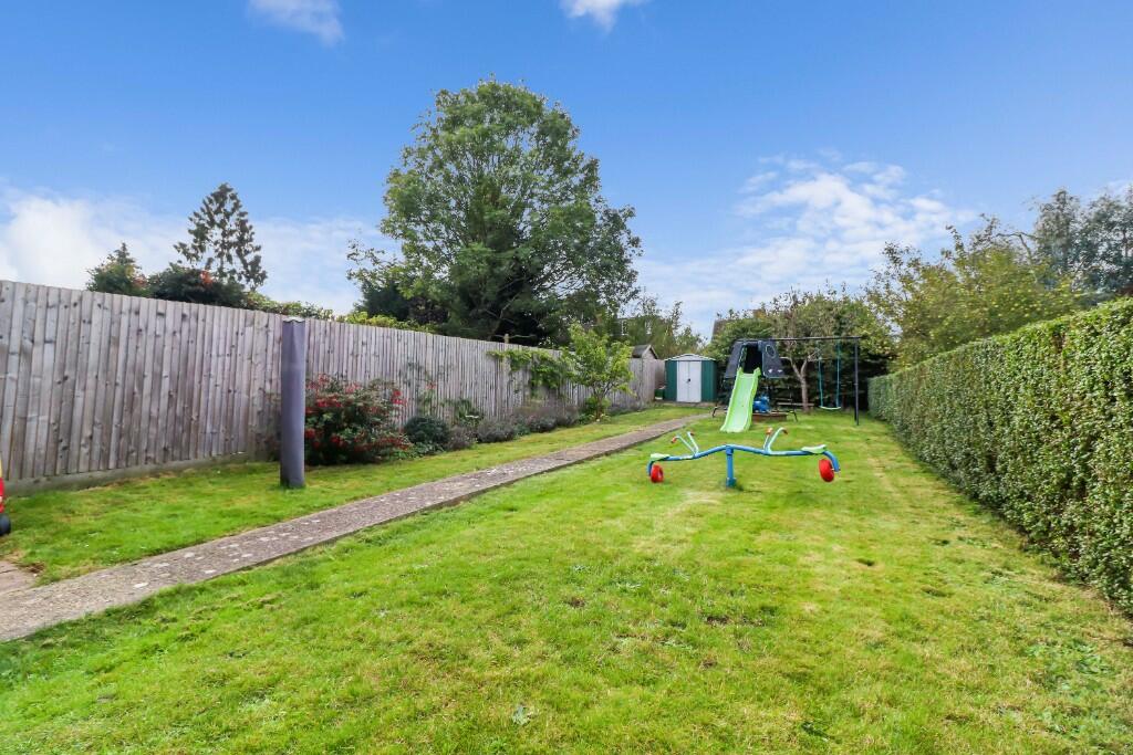 Rear garden