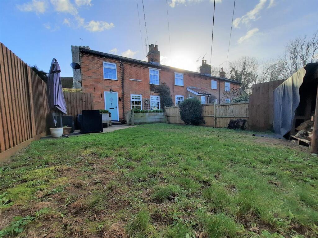 Rear garden