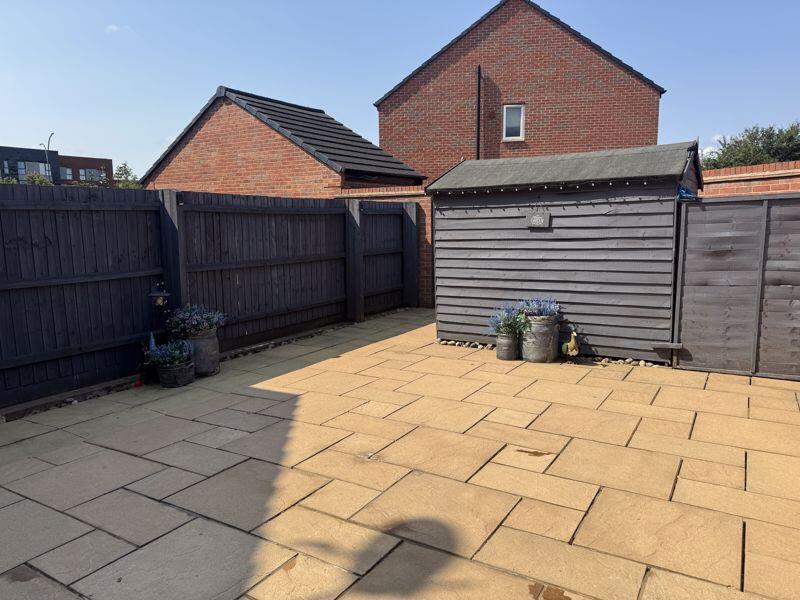 Rear garden