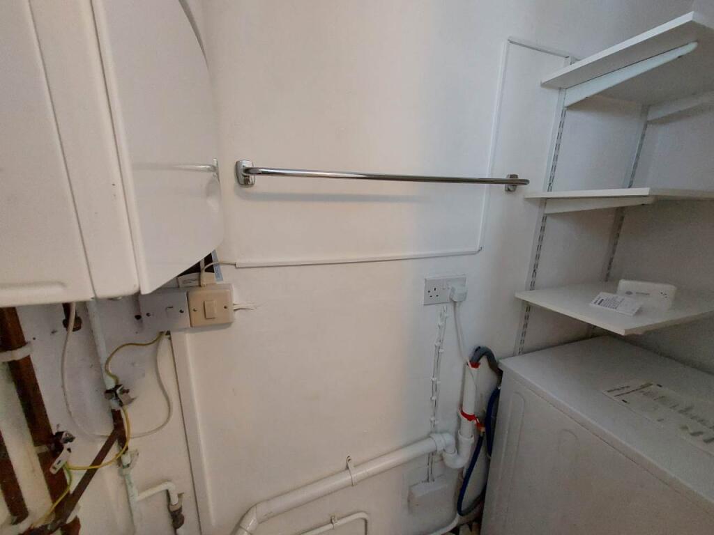 Laundry cupboard off
