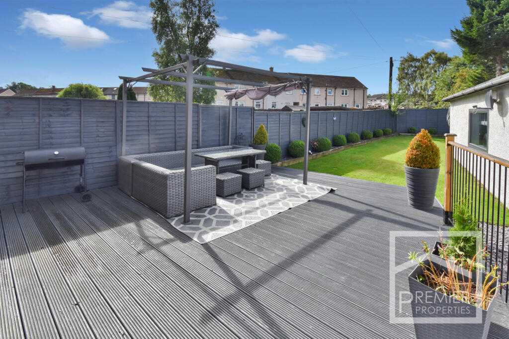 Rear garden