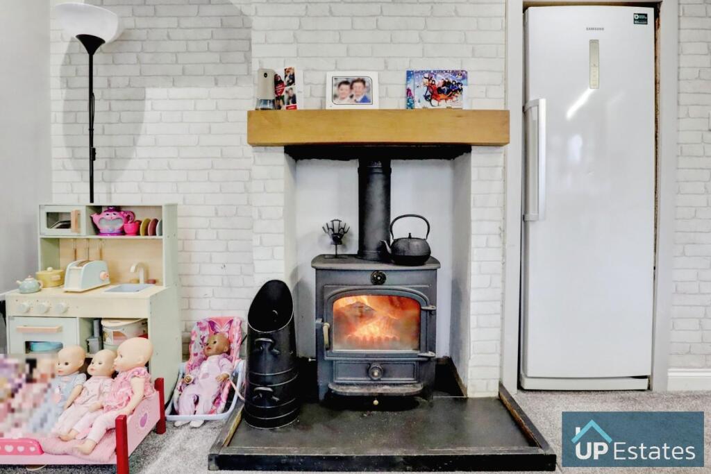 Kitchen Log Burner
