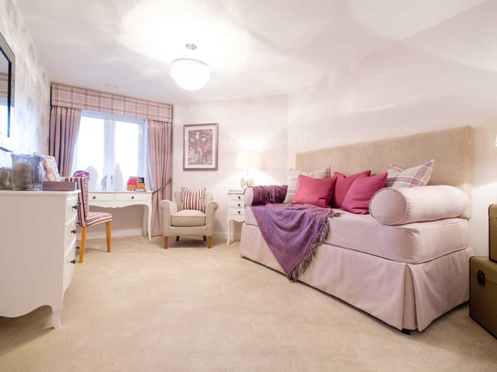 Typical second bedroom as a study