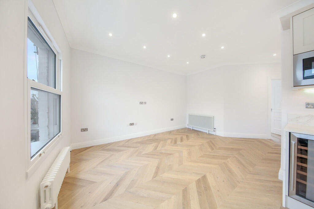 Open plan kitchen...