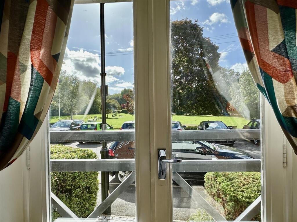 view from living room
