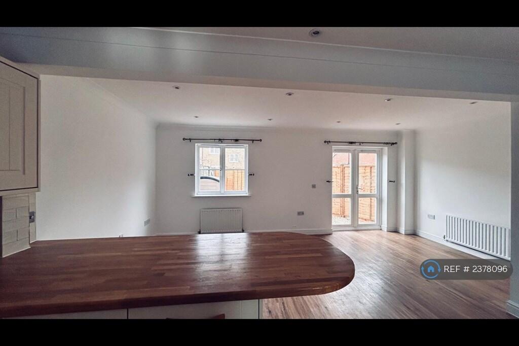 Living Room Open Plan Kitchen