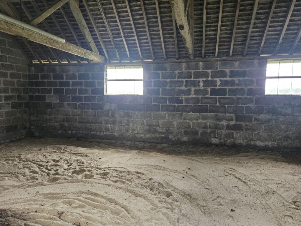 All weather turnout barn