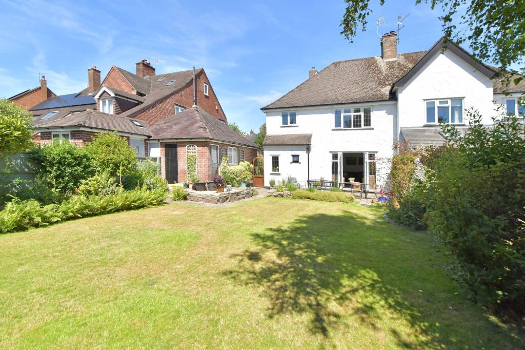 Rear garden