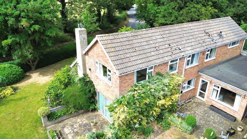 Aerial view to rear
